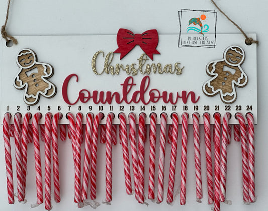 Christmas Countdown Sign