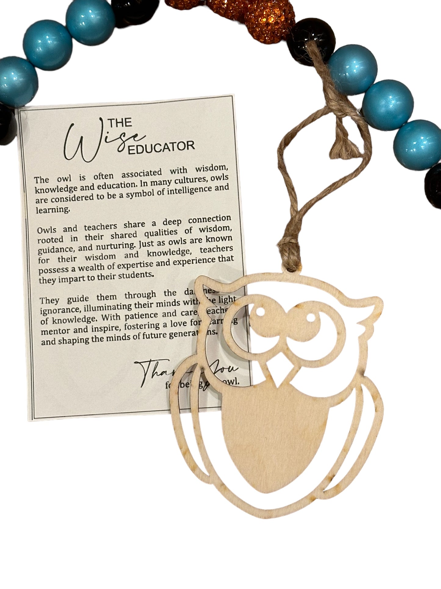 The Wise Educator Ornament