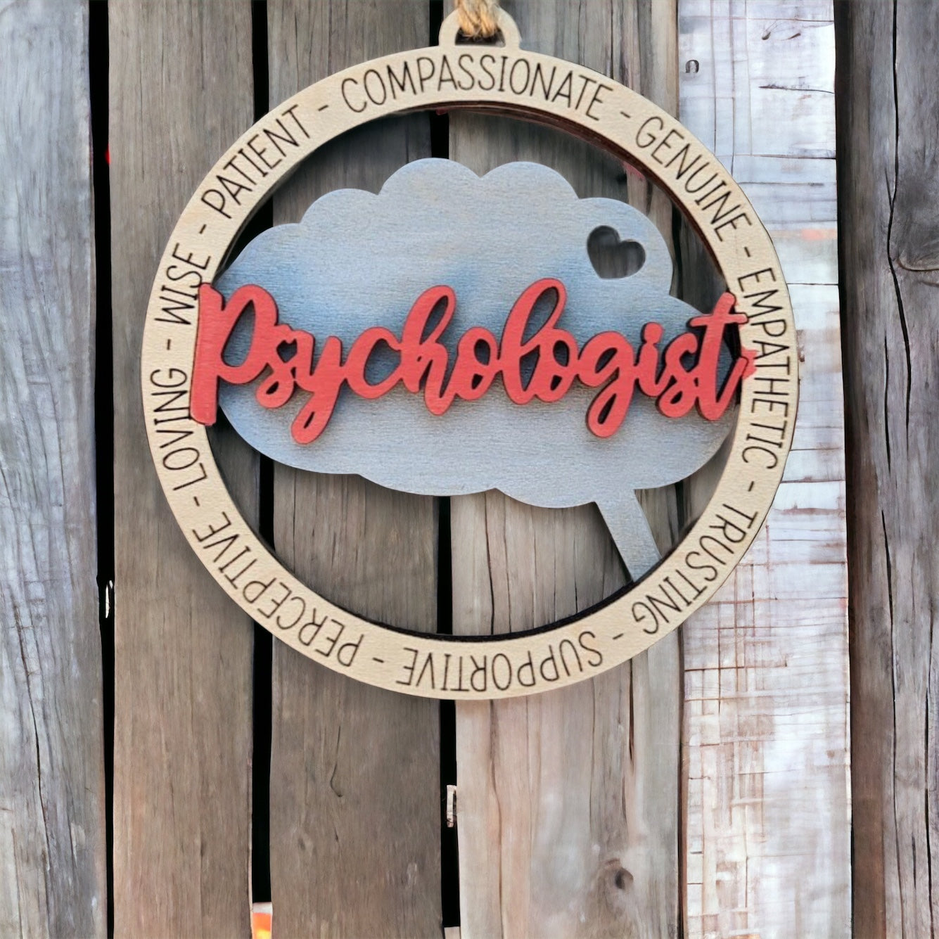 Psychologist Car Charm / Ornament