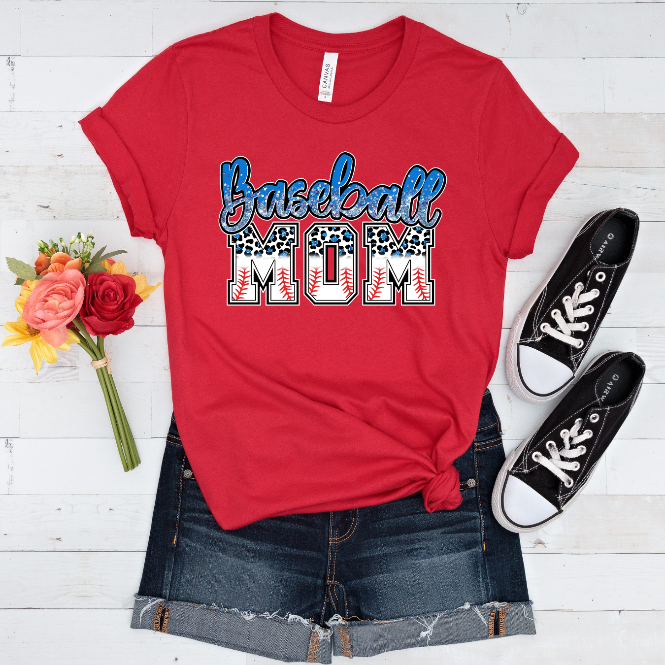 Baseball Mom Tee