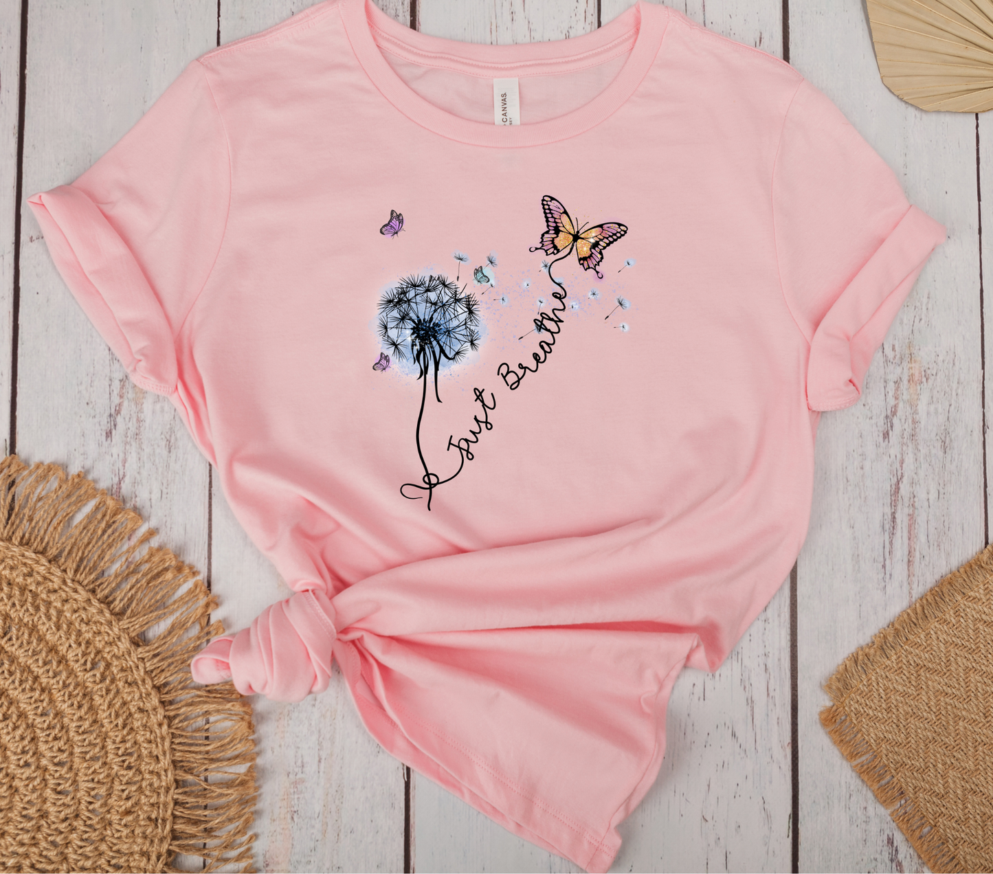 Just Breathe Butterfly Tee