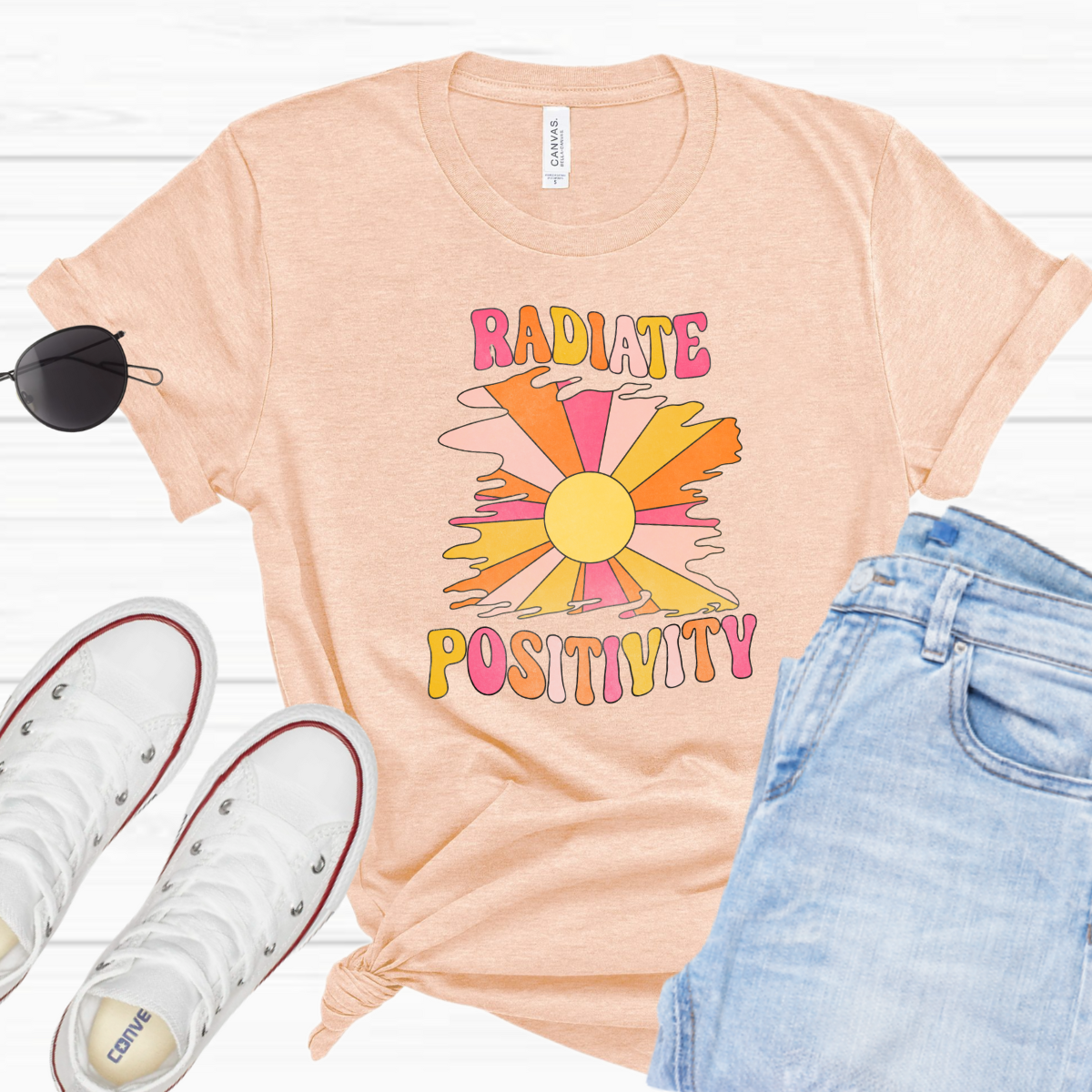 Radiate Positivity Tee