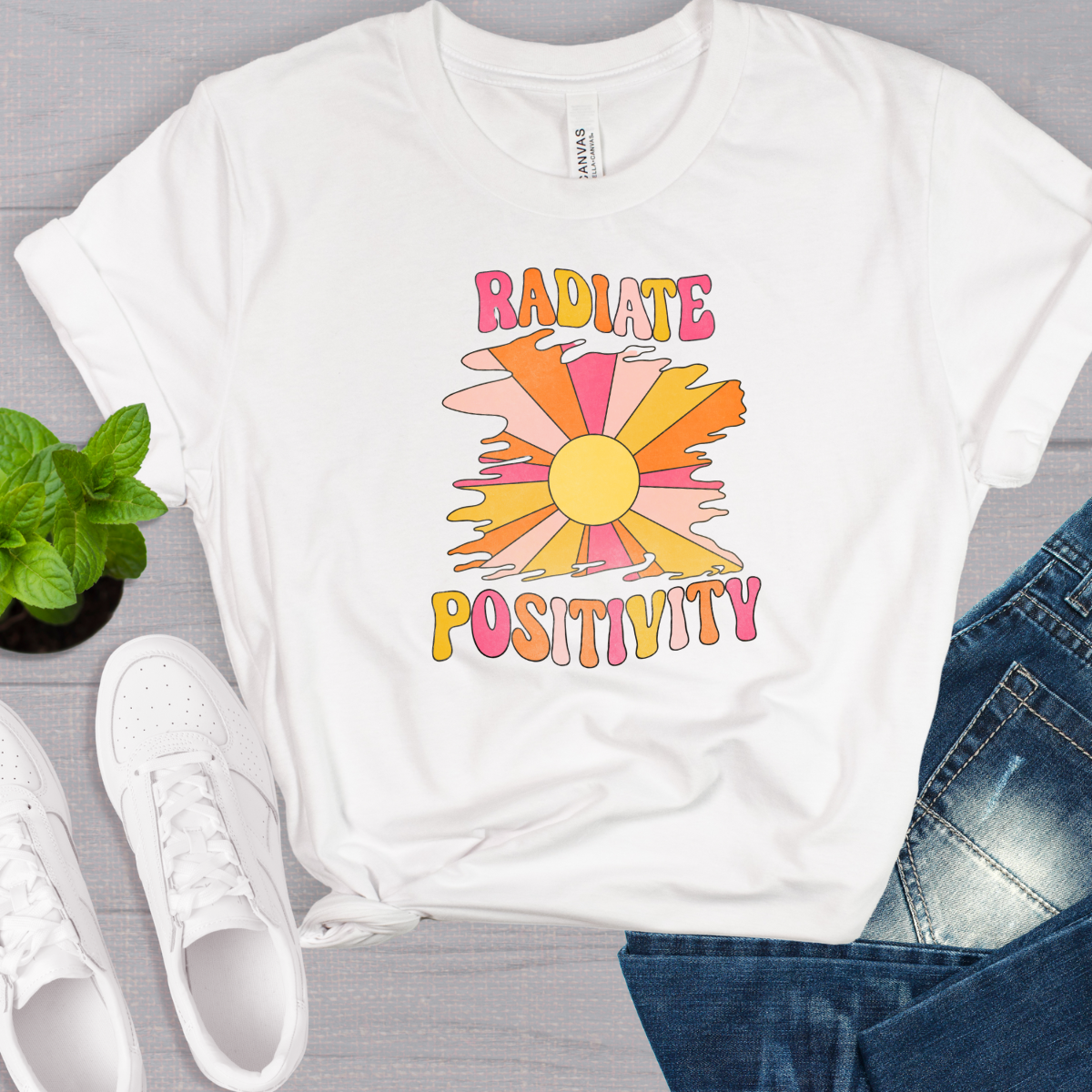 Radiate Positivity Tee