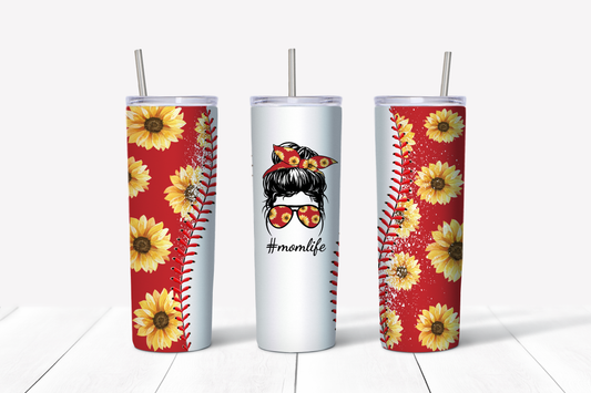 Softball Mom Life 20 oz Tumbler