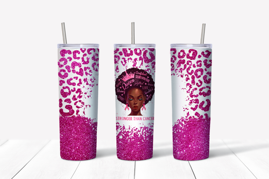 Stronger Than Cancer 20 oz Tumbler