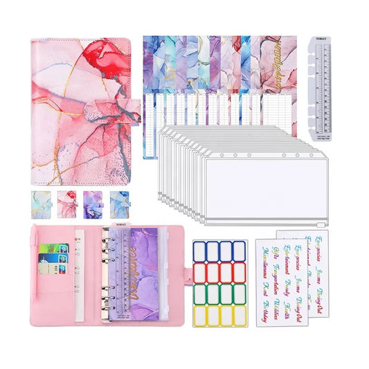 Marble Budget Binder