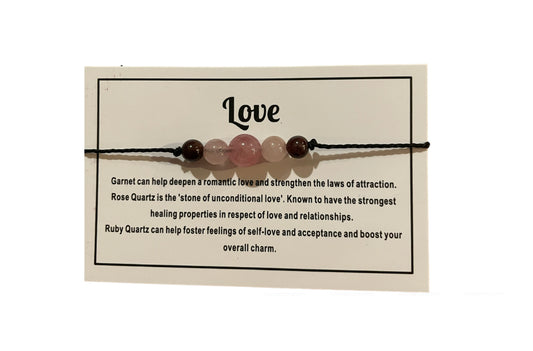 Love Gemstone Bracelet