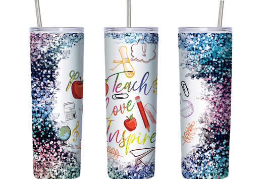 Teach Love Inspire 20 oz Tumbler