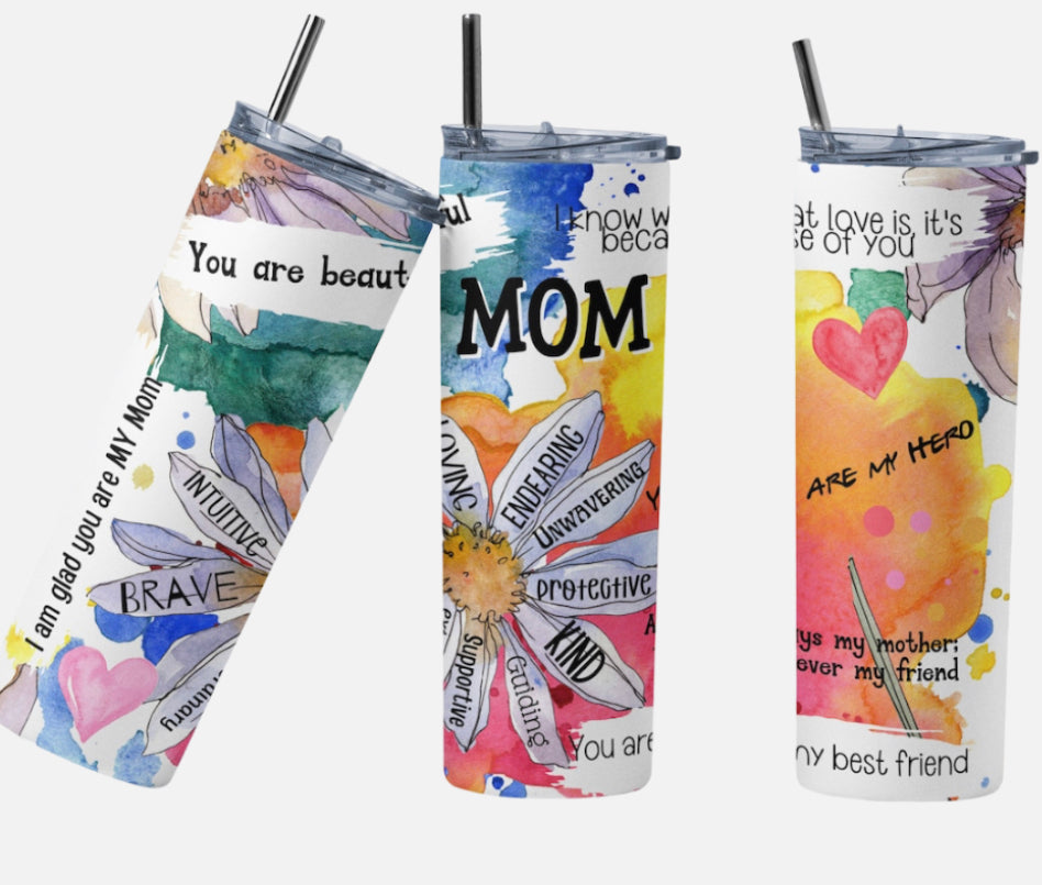 Mom 20 oz Tumbler