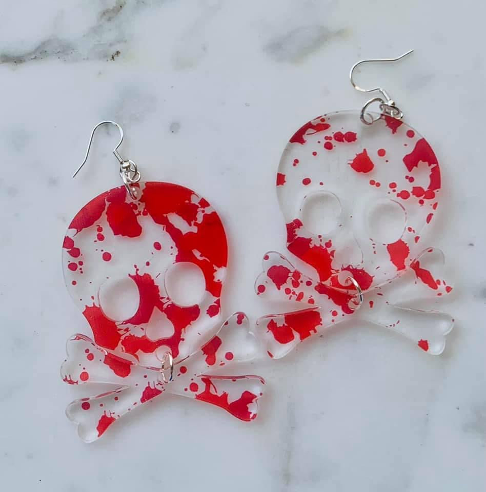 Crime Earrings