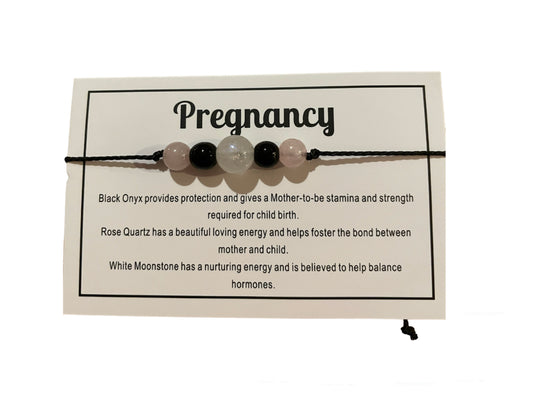 Pregnancy Gemstone Bracelet