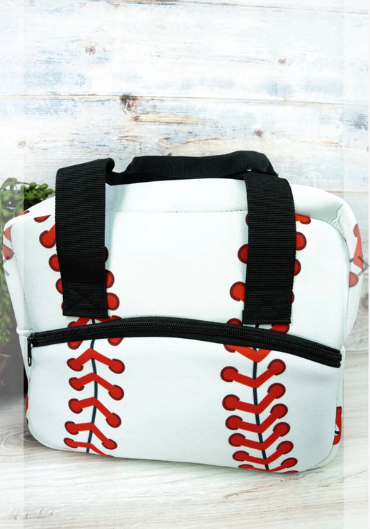 Baseball Laces Neoprene Mini Duffle