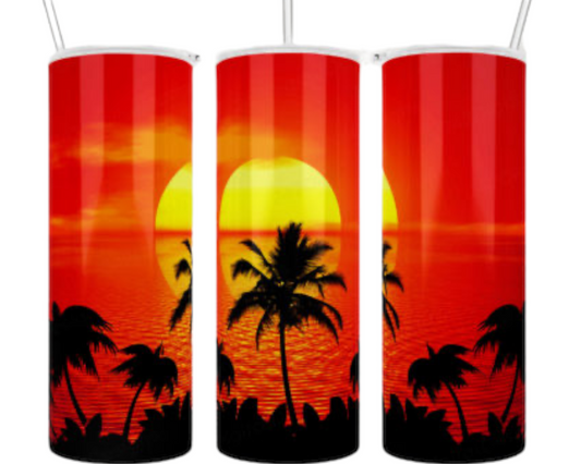 Sunrise Sunset 20 oz Tumbler